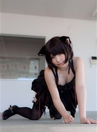 [enako] [enacat black] black silk cat girl(54)
